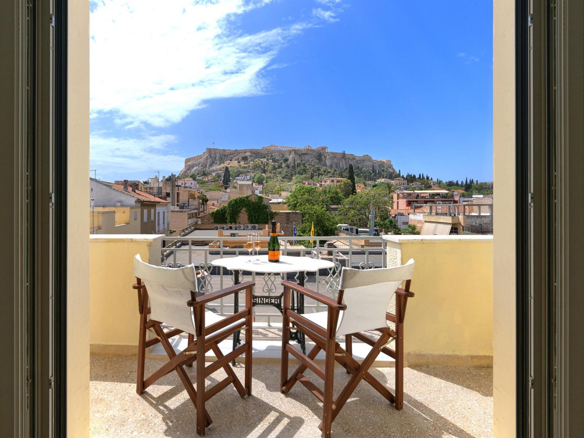 雅典Prestige Penthouse - Breathtaking Parthenon Views In Plaka公寓 外观 照片